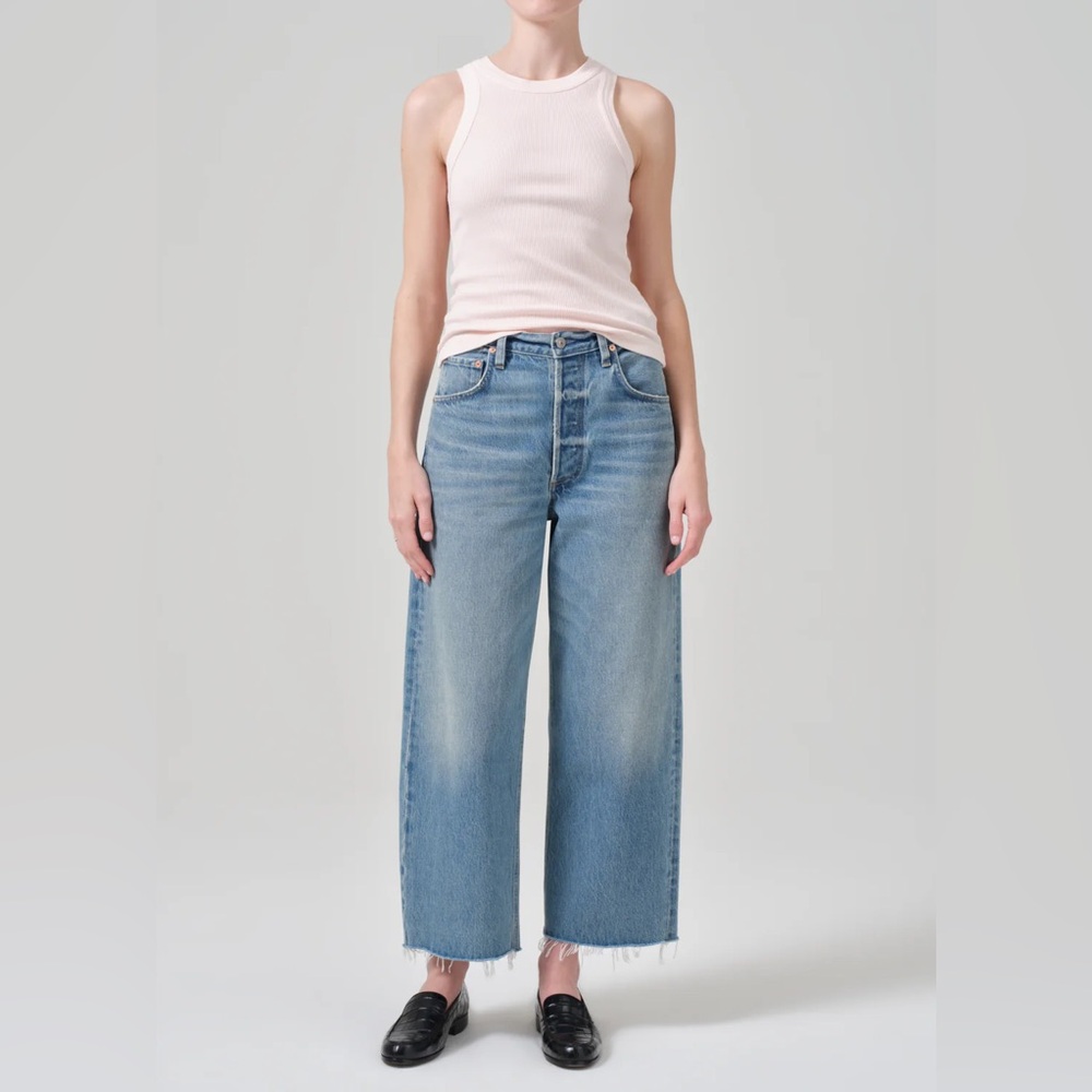 NWT CITIZENS OF HUMANITY Ayla Raw Hem Jeans in Sodapop Size‎ 31